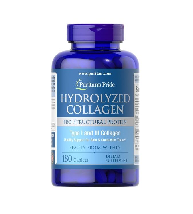 Hydrolyzed Collagen كبسولات الكولاجين المتحللة لنضارة الجلد وقوة المفاصل